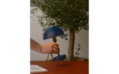 Ellen To-Go Uppladdningsbar Bordslampa 25cm Blå IP44