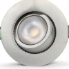 Ellen 230V Spotlight Dim to Warm 2200-2700K 6W Borstad Stål IP65
