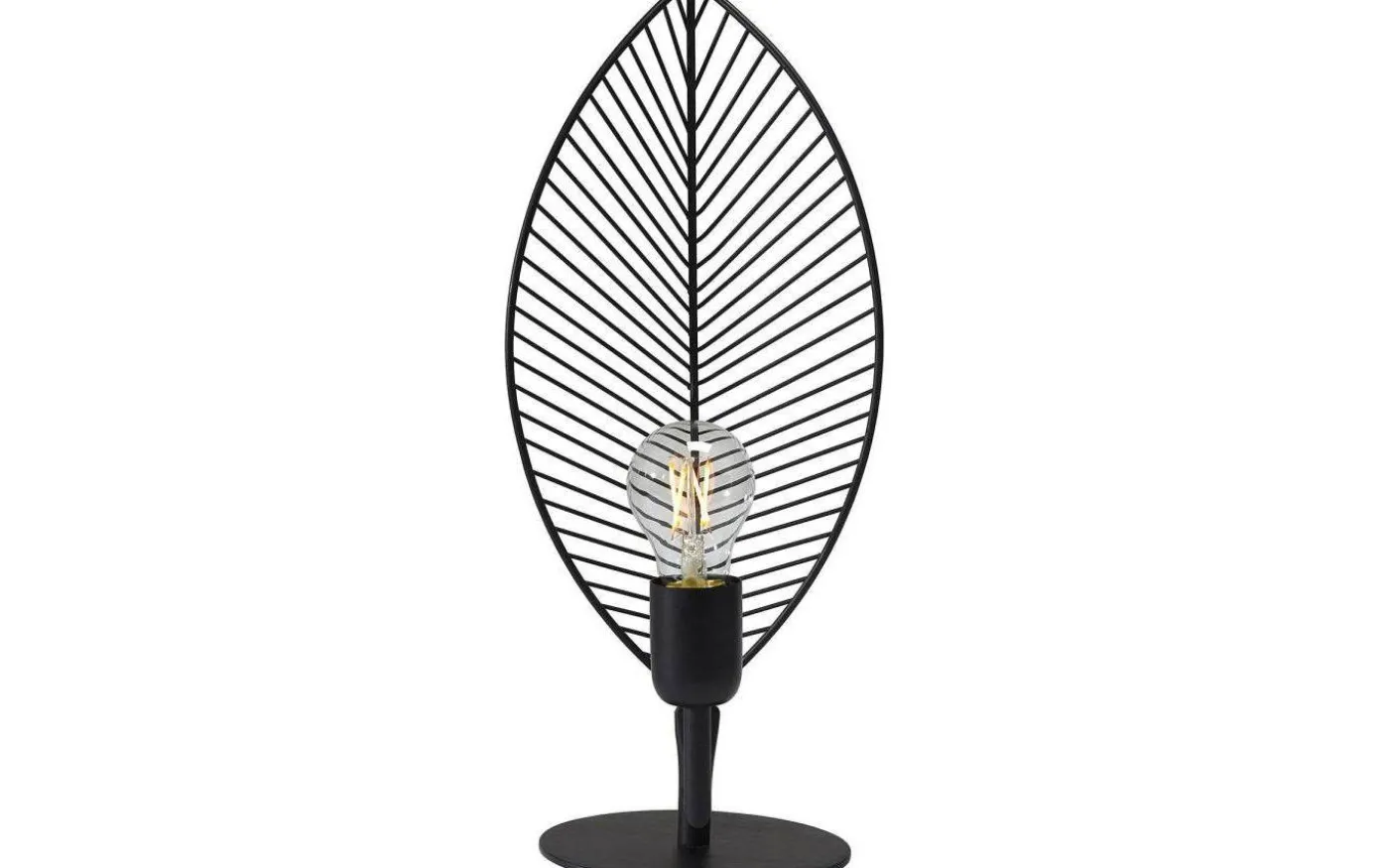 Elm Bordslampa 42cm Svart