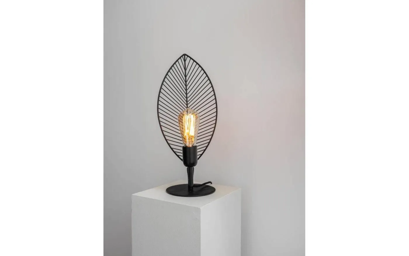 Elm Bordslampa 42cm Svart