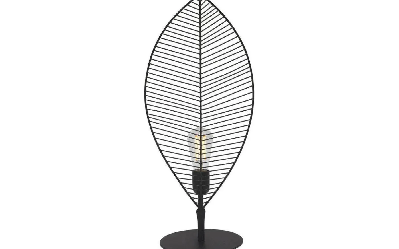 Elm Bordslampa 58cm Svart