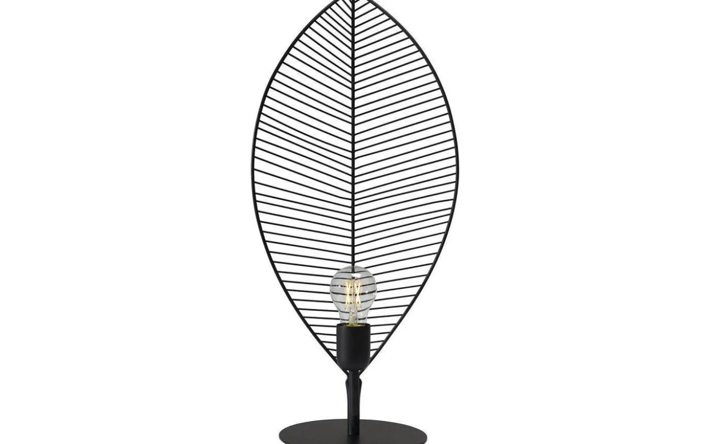 Elm Bordslampa 58cm Svart