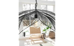 Elm Taklampa 70cm Svart