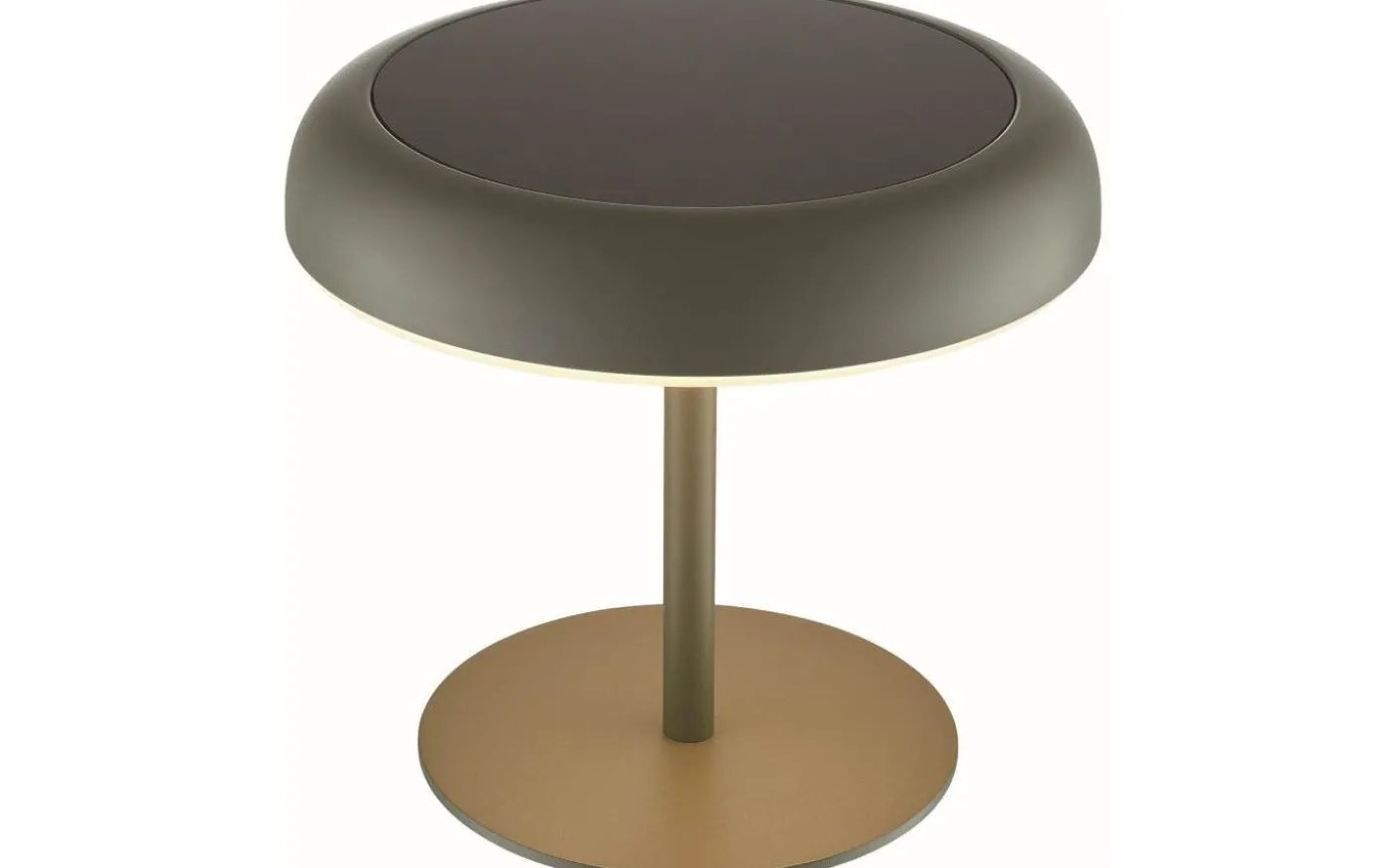 Elmer Solcellslampa Uppladdningsbar Bordslampa 17cm Grön IP44