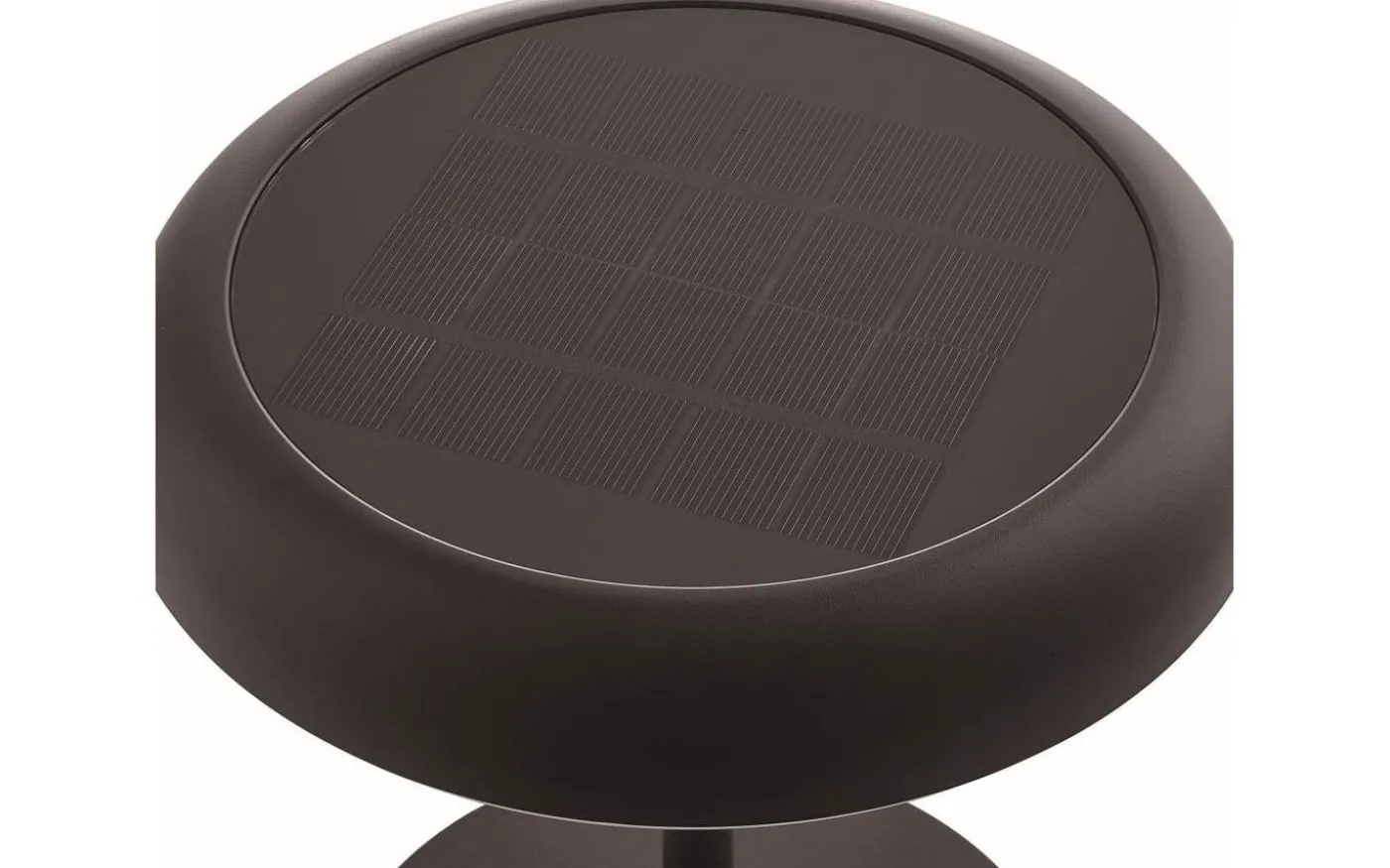 Elmer Solcellslampa Uppladdningsbar Bordslampa 17cm Svart IP44