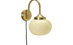 Elsy Vägglampa Mässing