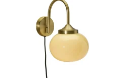 Elsy Vägglampa Mässing