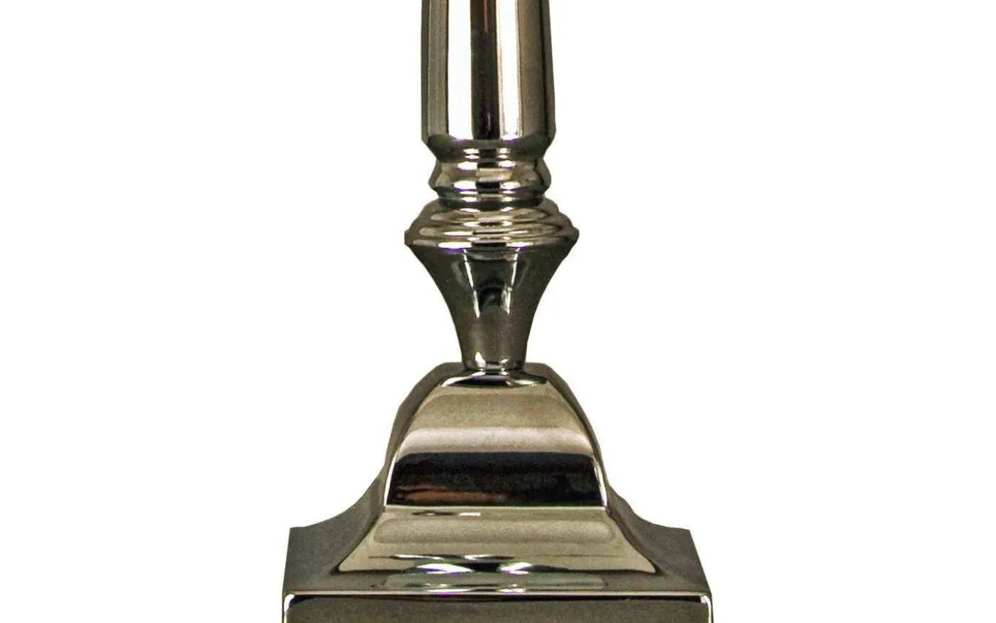 Emelie Lampfot 48cm Silver