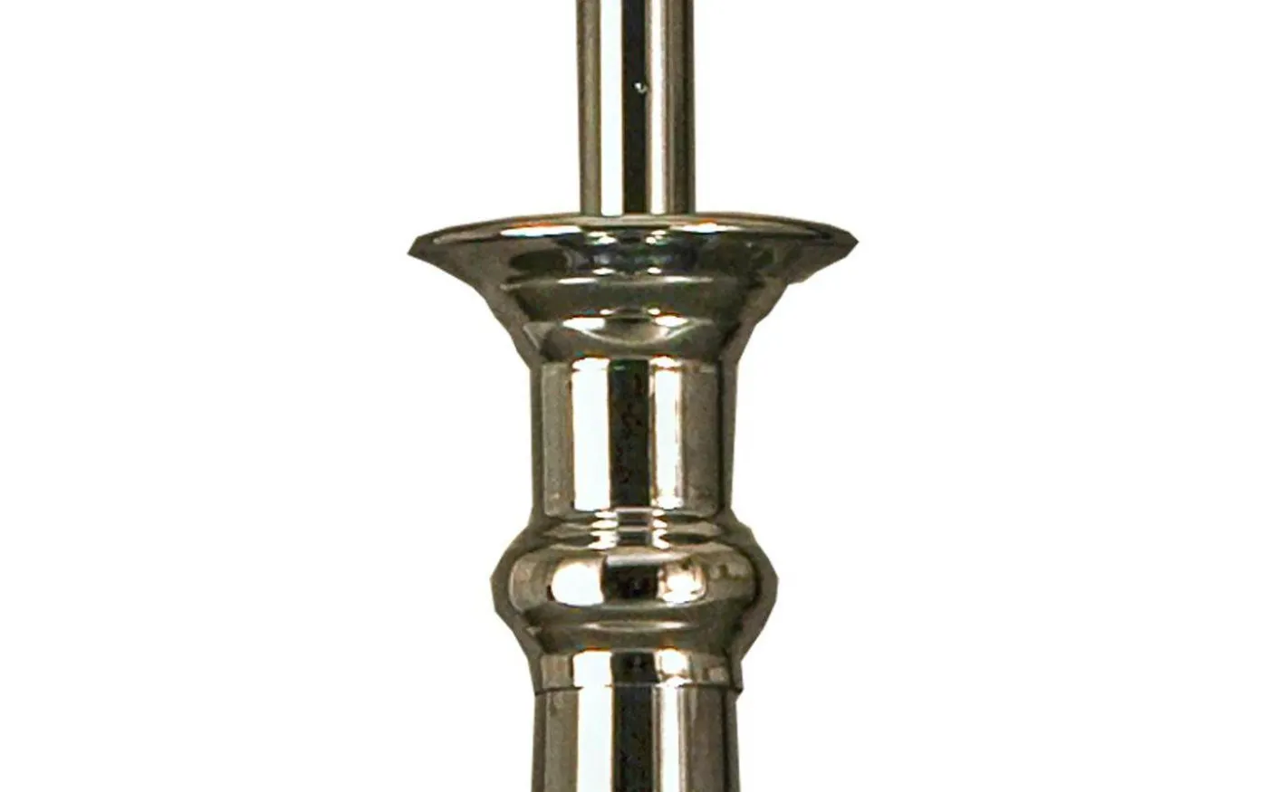 Emelie Lampfot 48cm Silver