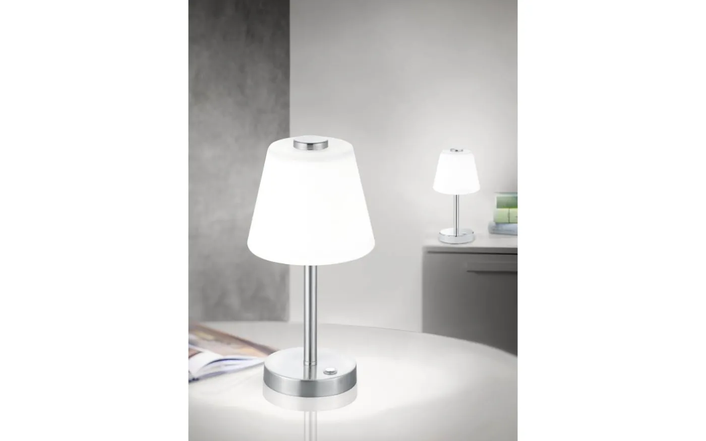 Emerald Bordslampa LED borstat stål