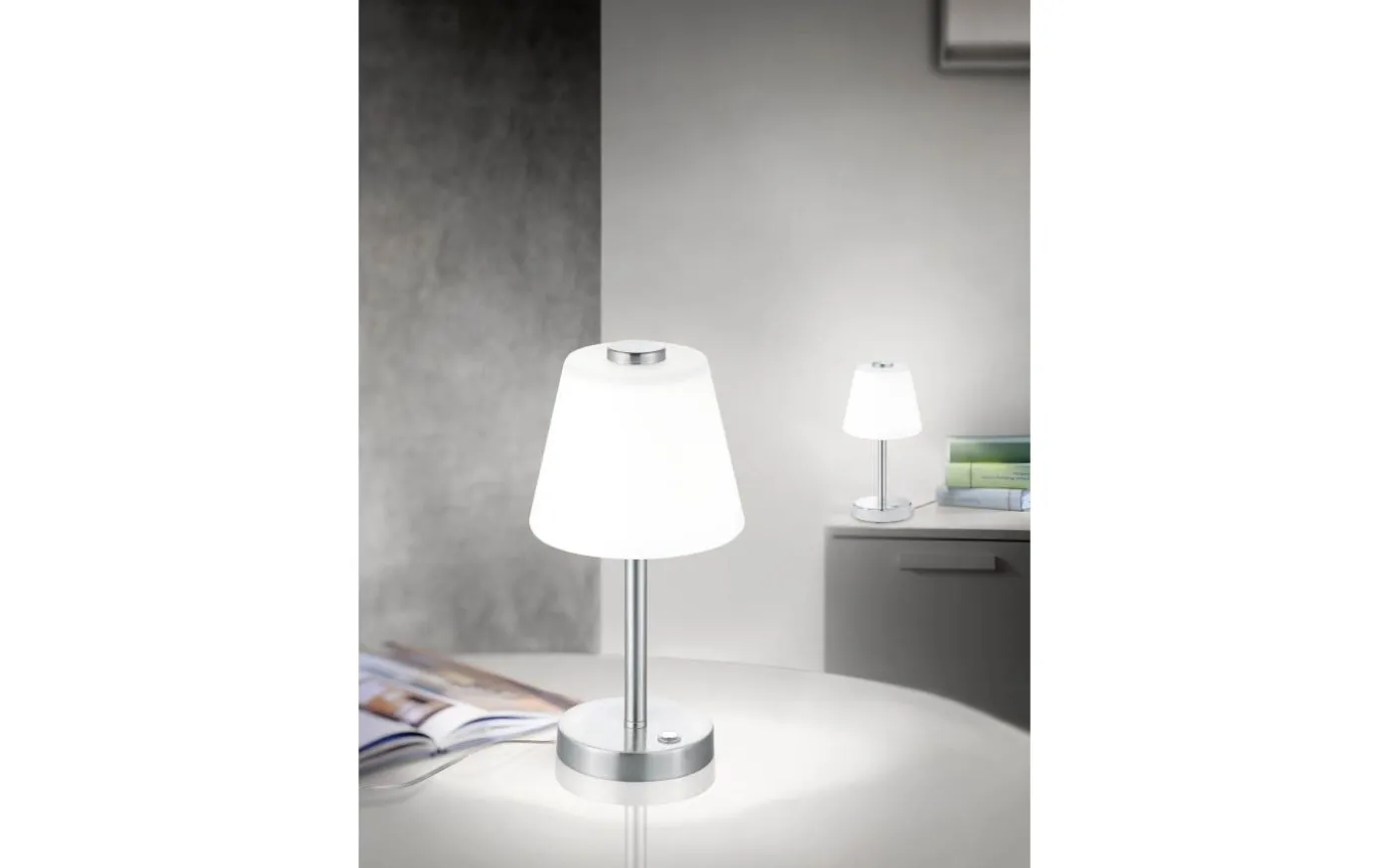 Emerald Bordslampa LED borstat stål