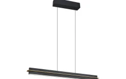 Emerson Takpendel LED matt svart/guld