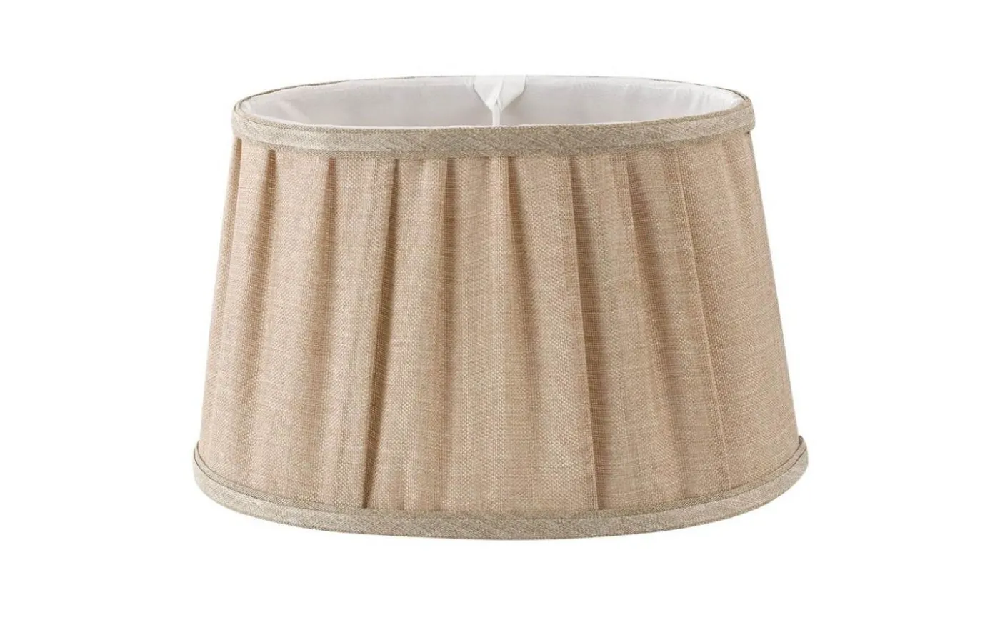 Emily Lampskärm Oval 28cm Natur