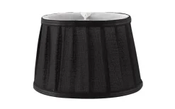 Emily Lampskärm Oval 22cm Svart