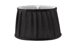 Emily Lampskärm Oval 28cm Svart