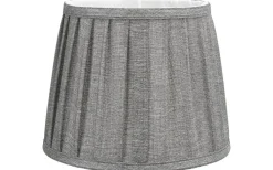 Emily Plisserad Lampskärm Ø24cm Grå