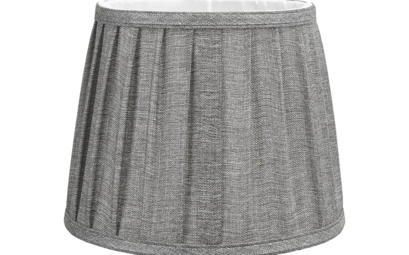 Emily Plisserad Lampskärm Ø24cm Grå
