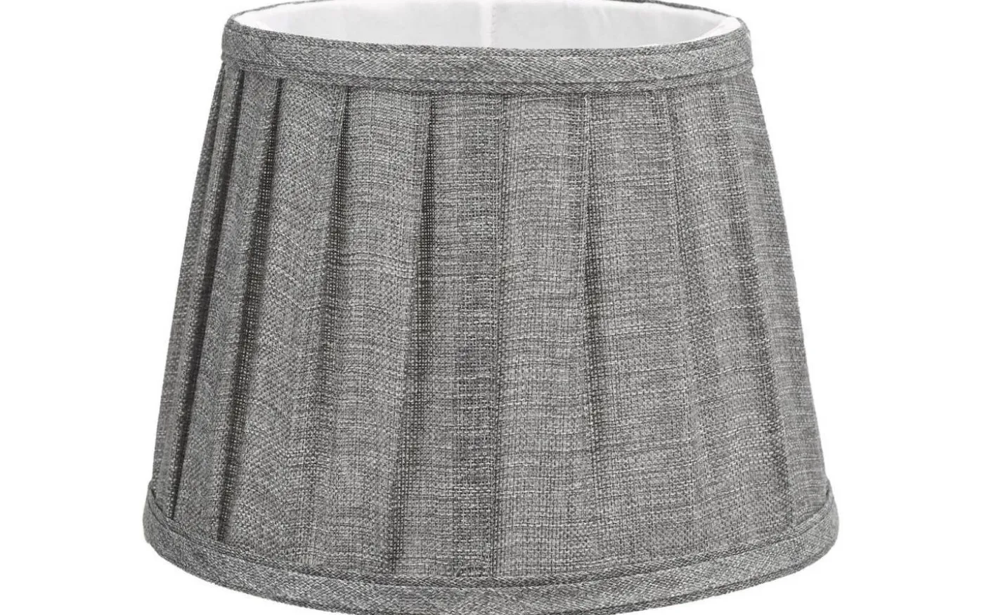 Emily Plisserad Lampskärm Ø20cm Grå