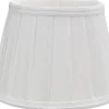Emily Plisserad Lampskärm Ø20cm Vit