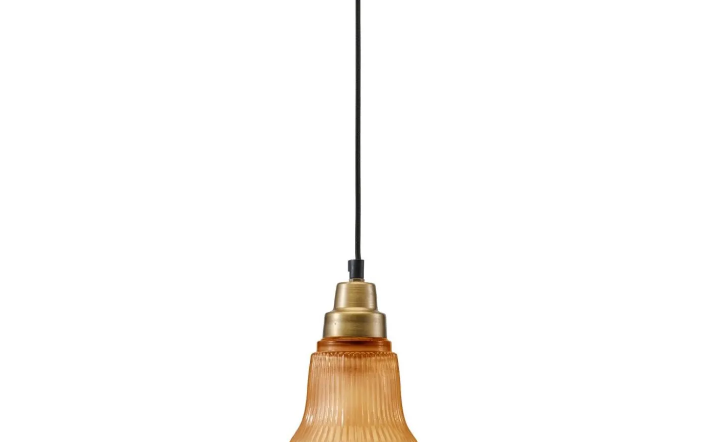 Emmi Fönsterlampa 12cm Amber/Mässing