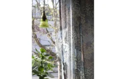 Emmi Fönsterlampa 12cm Grön/Mässing