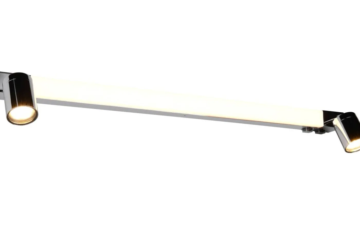 Enrico H2O LED + 2xGU10 Vägglampa 90cm krom IP44