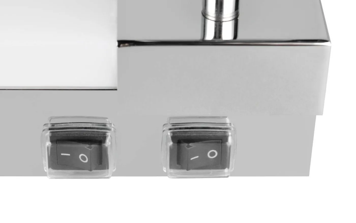 Enrico H2O LED + 2xGU10 Vägglampa 60cm krom IP44