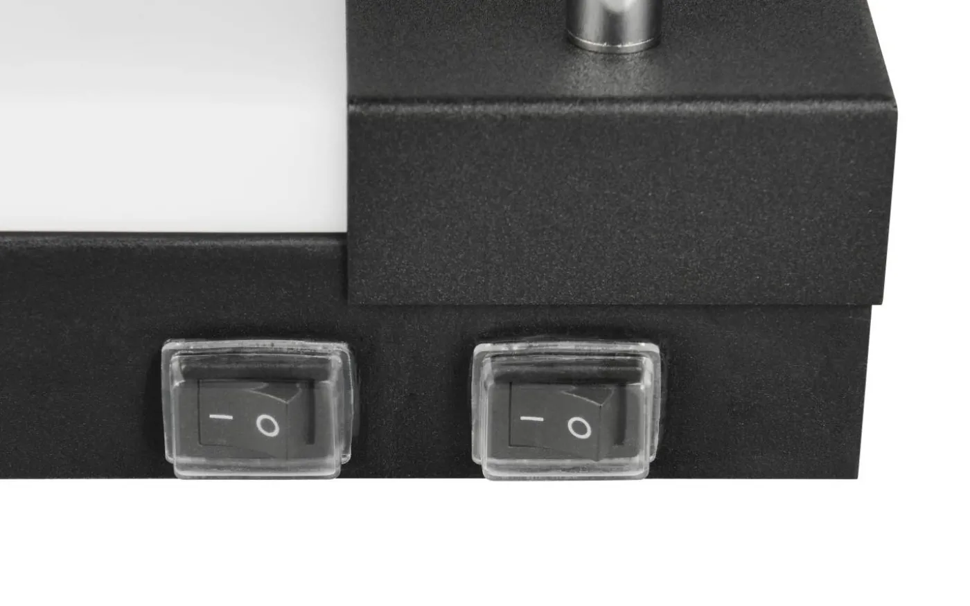 Enrico H2O LED + 2xGU10 Vägglampa 60cm mattsvart IP44