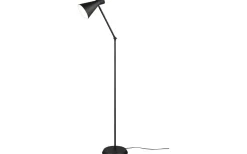 Enzo Golvlampa E27 mattsvart