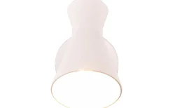 Enzo Vägglampa E27 matt vit