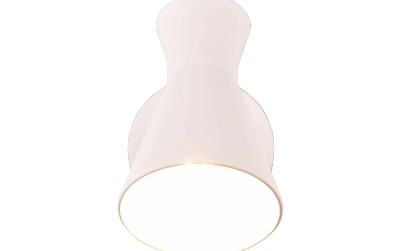 Enzo Vägglampa E27 matt vit