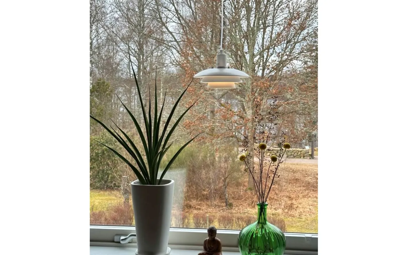 Epsilon Fönsterlampa 20cm Vit