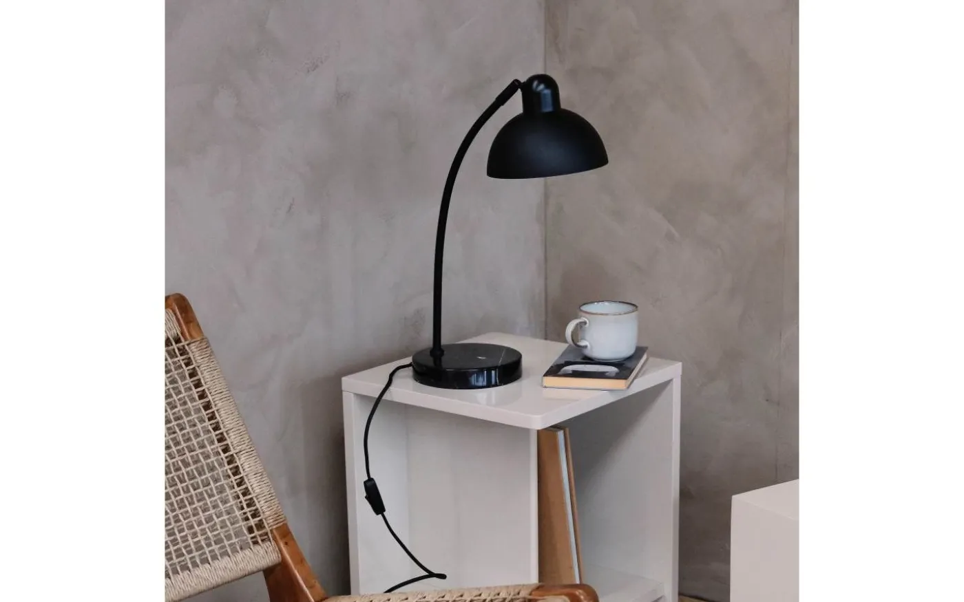 Eric Skrivbordslampa 48,5cm Marmor/Svart