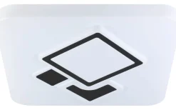 Espartaco Square Plafond 42,5cm LED 3000-6500K 17,4W med Fjärrkontroll Vit