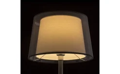 Esplanade Bordslampa 74cm Svart/Vit/Krom E27