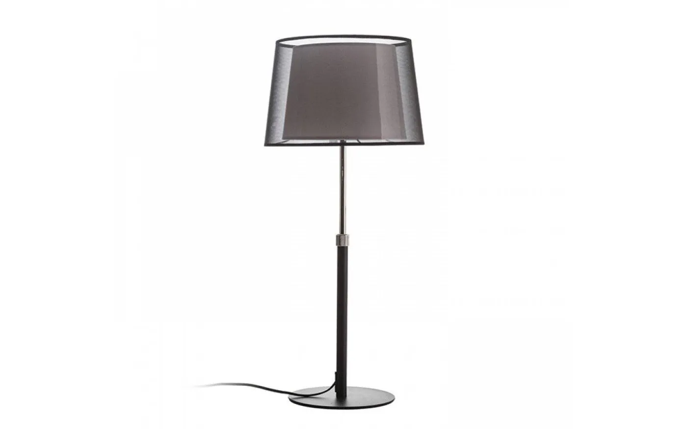 Esplanade Bordslampa 74cm Svart/Vit/Krom E27