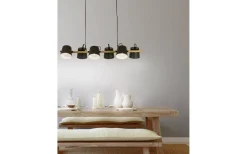 Espresso Taklampa 6L 100cm Svart