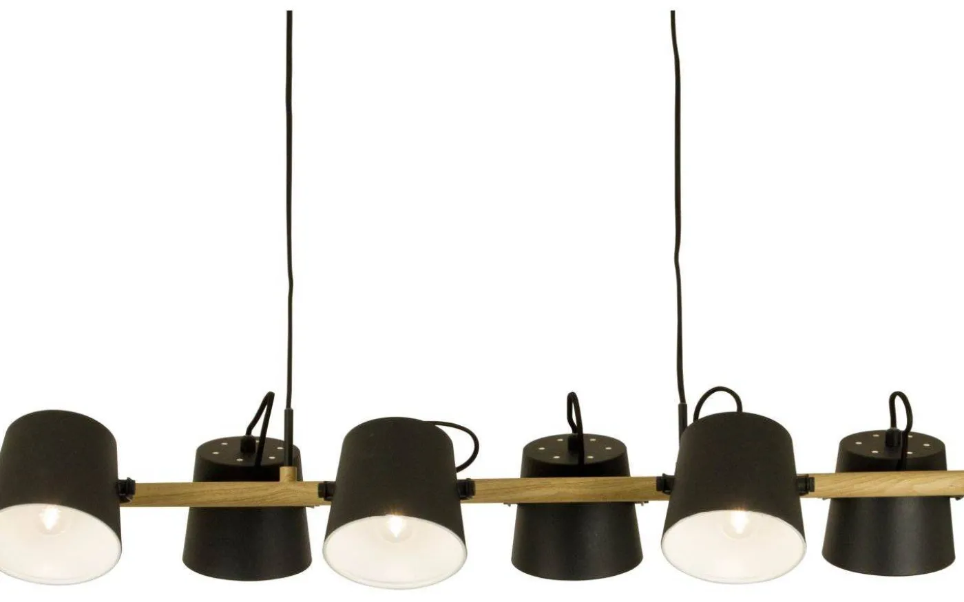 Espresso Taklampa 6L 100cm Svart