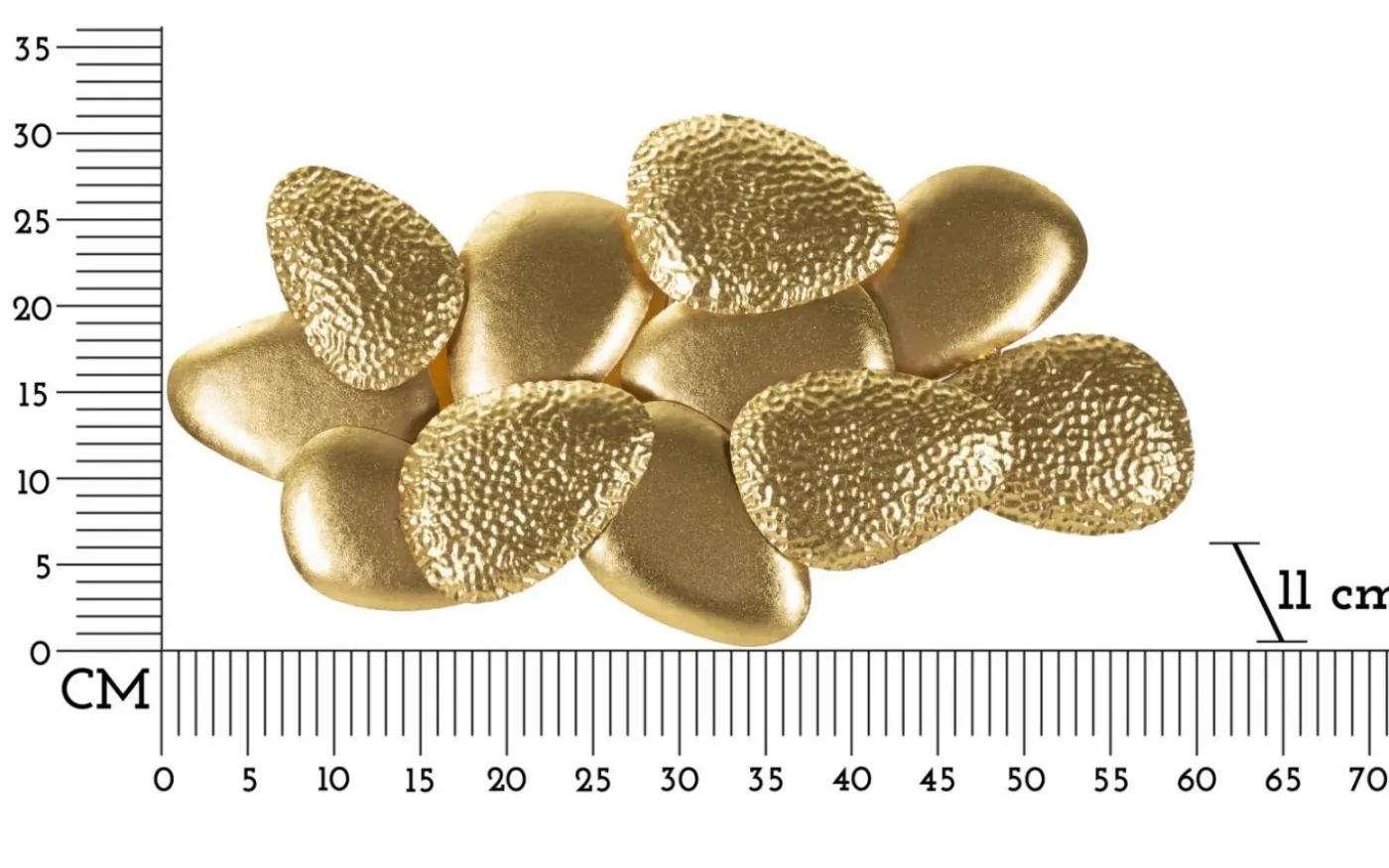 Espresso Vägglampa Skal 60cm Guld