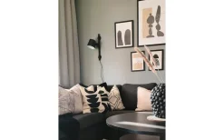 Espresso Vägglampa Svart