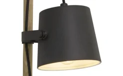 Espresso Vägglampa Svart/Trä