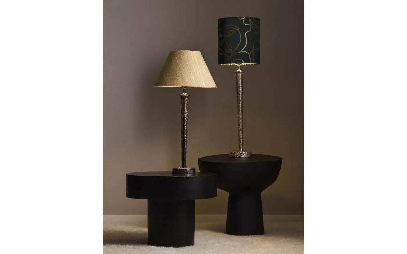 Estelle Lampskärm Ø25cm Guld