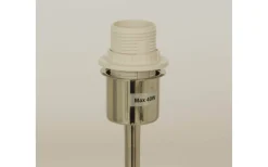 Ester Lampfot 43cm Silver