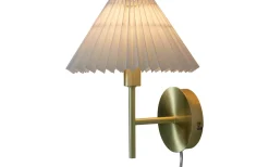 Ester Vägglampa Matt Mässing