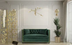 Esterno Vägglampa 46cm Guld