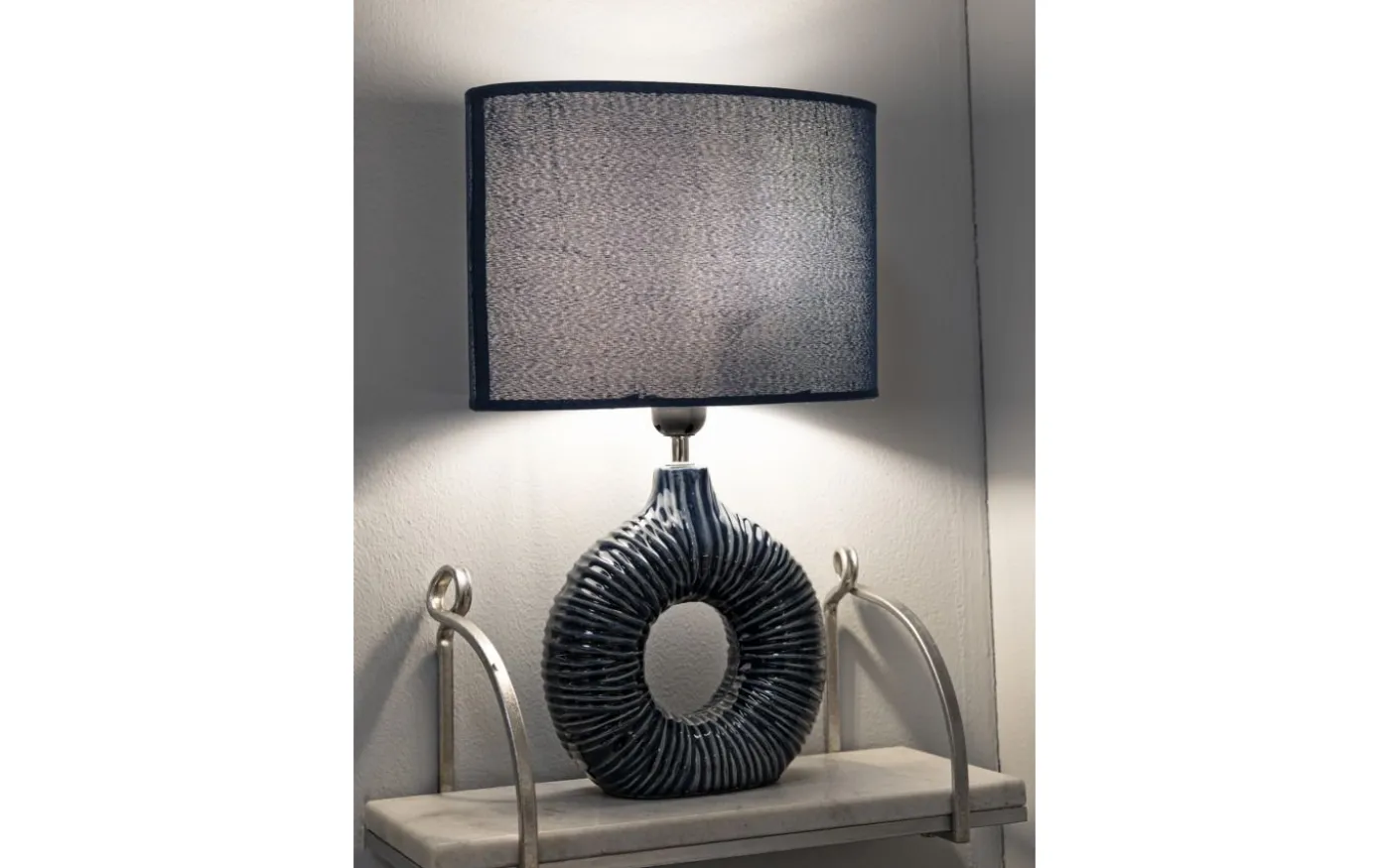 Eterna Bordslampa 43cm Blå