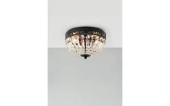 Etienne Kristallplafond 25cm 2L Svart