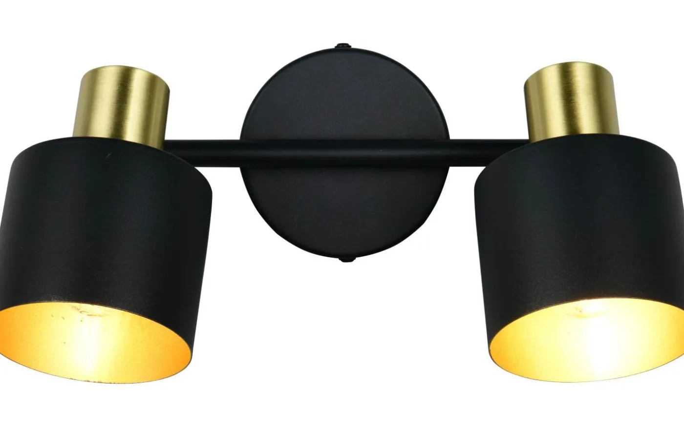 Eva Spotlight 2-delad E14 svart/guld