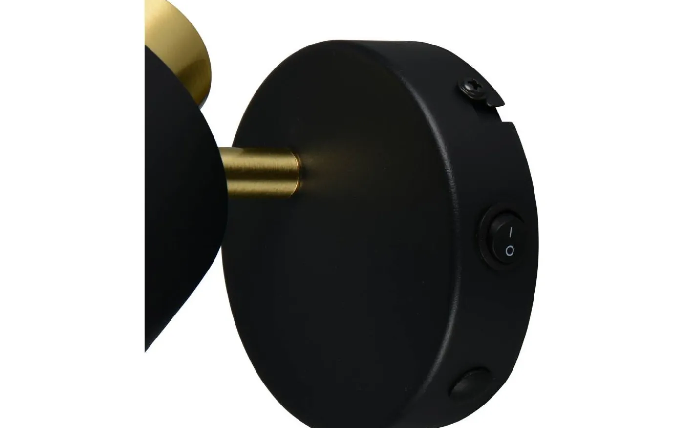 Eva Spotlight E14 svart/guld