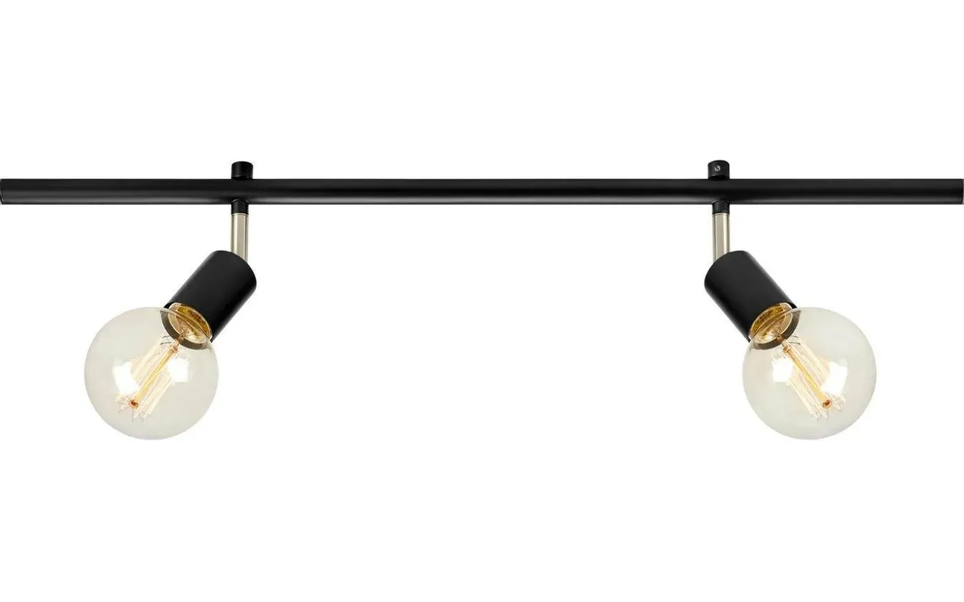 Expand Skena Synlig Ljuskälla Svart 70cm